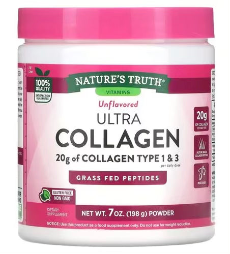 Nature’s Truth Ultra Collagen Powder 198g DLC: Juillet26