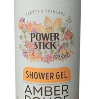 Shower Gel Power Stick AMBER ROUGE with Notes of Jasmine, Saffron & Amberwood, 16 oz 473ml