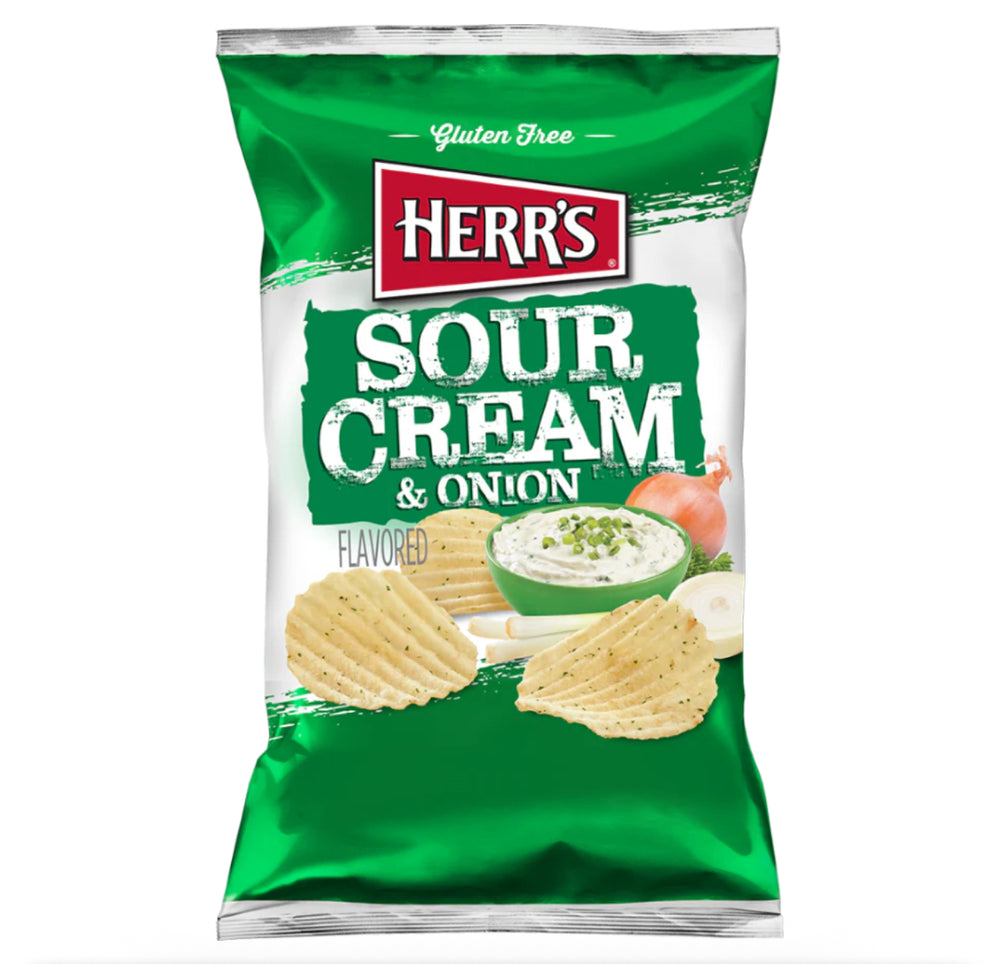Sour Cream & Onion Potato Chips (198g) DLC: Oct25