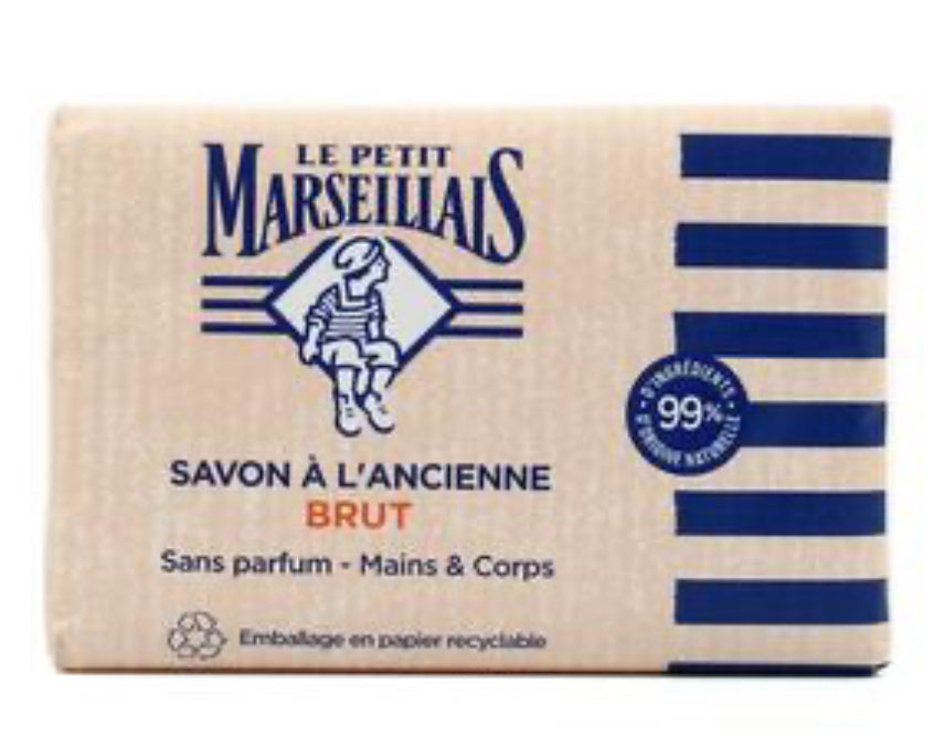 LE PETIT MARSEILLAIS SAVON BRUT À L'ANCIENNE, 300G