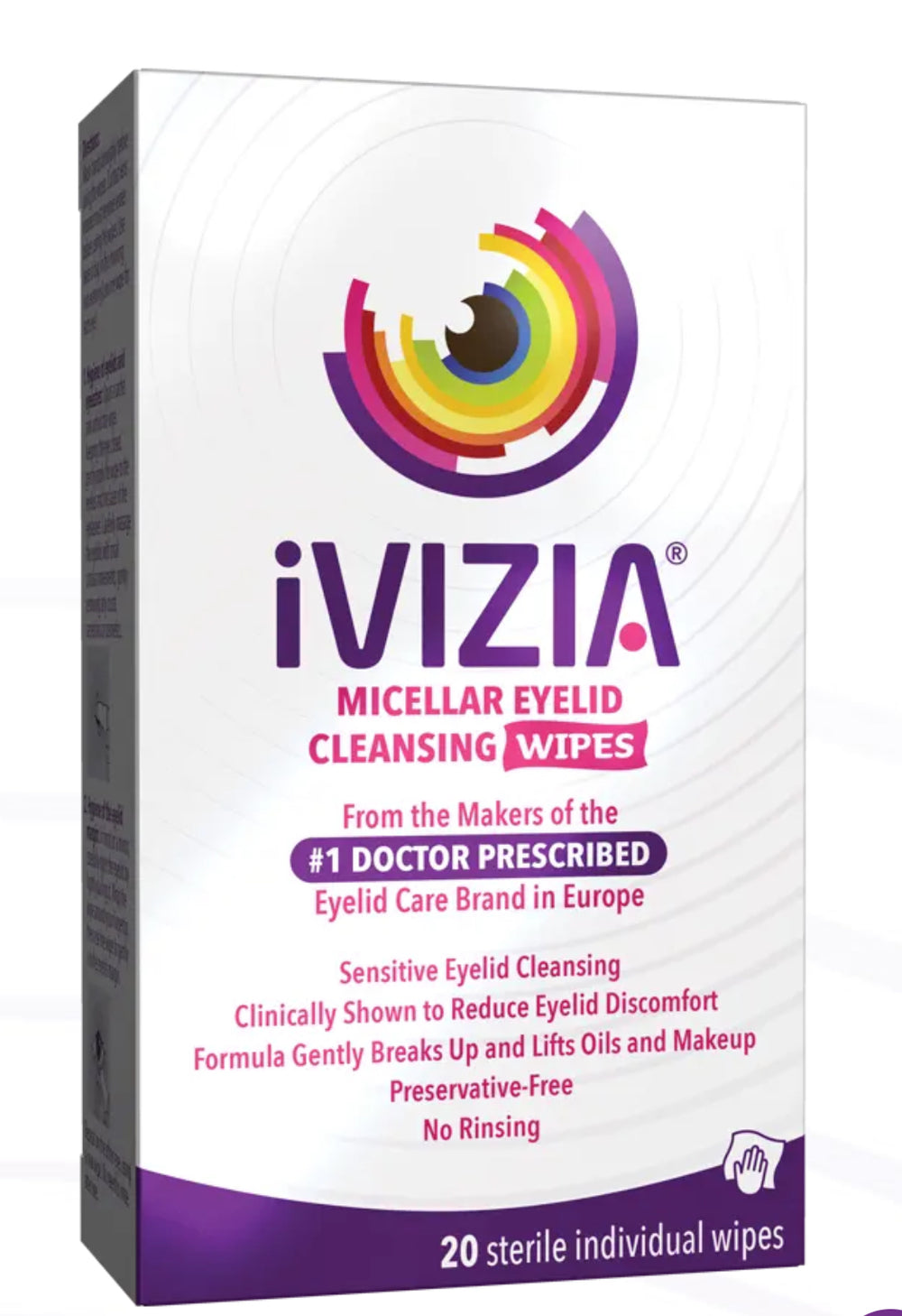 iVIZIA Sterile Lubricant Eye Drops for Dry Eyes, Preservative-Free, Moisturizing, Dry Eye Relief, Contact Lens Friendly, 0.33 fl oz Bottle DLC: Janv26