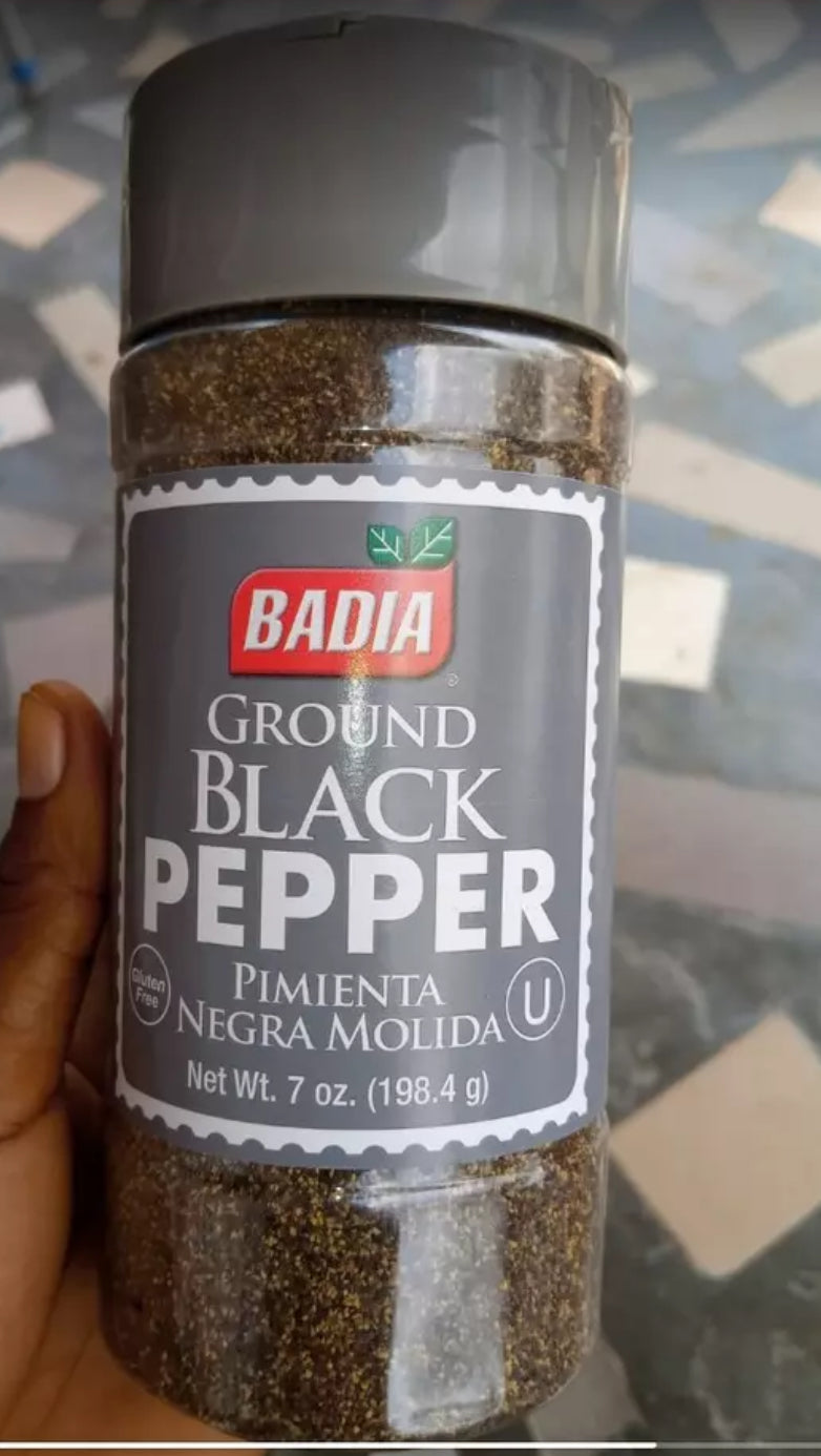 Badia Ground Black Pepper (198 g) DLC: Nov29