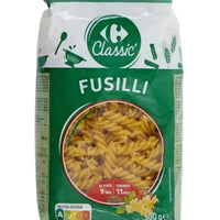 Pâtes Fusilli CARREFOUR CLASSIC' 500g DLC: Déc25