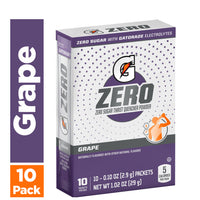 Gatorade Zero Sugar Thirst Quencher Powder Grape (10 paquets x 29g) DLC: 02 Mars26