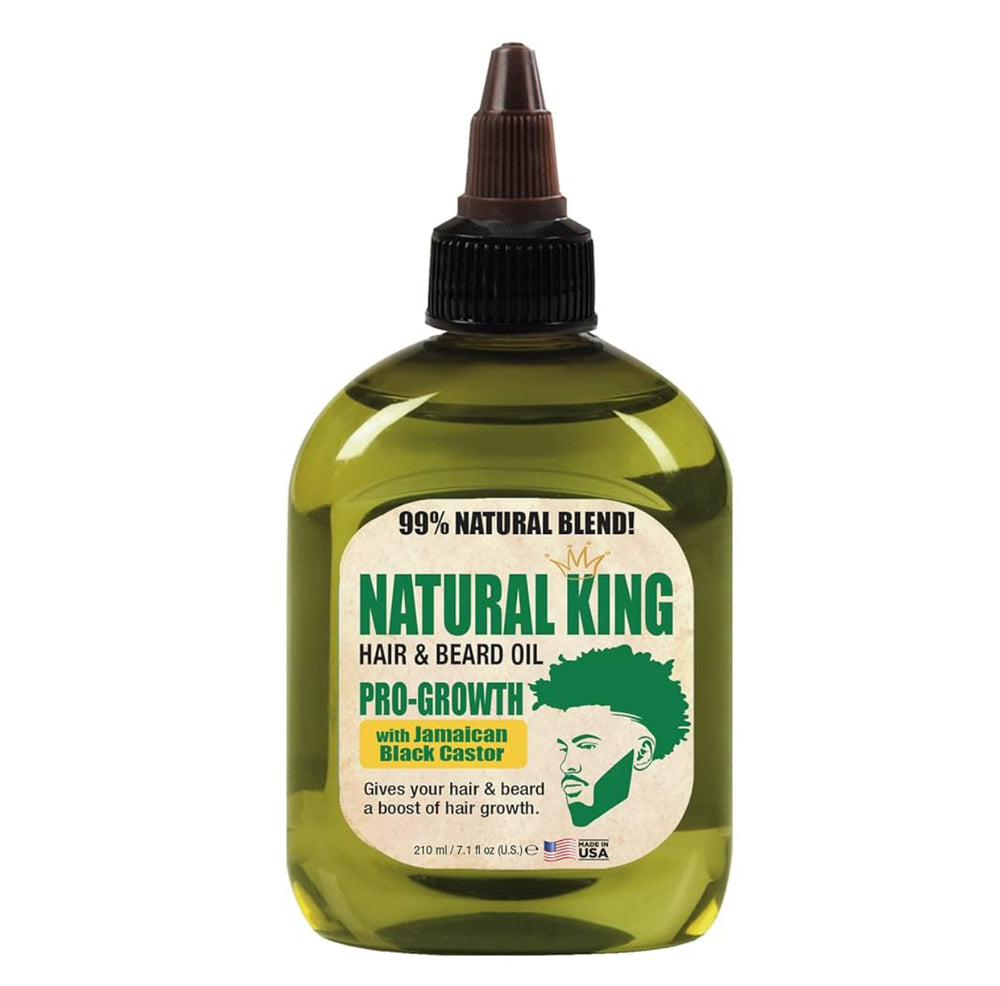 SFC Natural King Pro-Growth Hair & Beard Oil with Jamaican Black Castor Oil 7.1 oz. (210ml)
