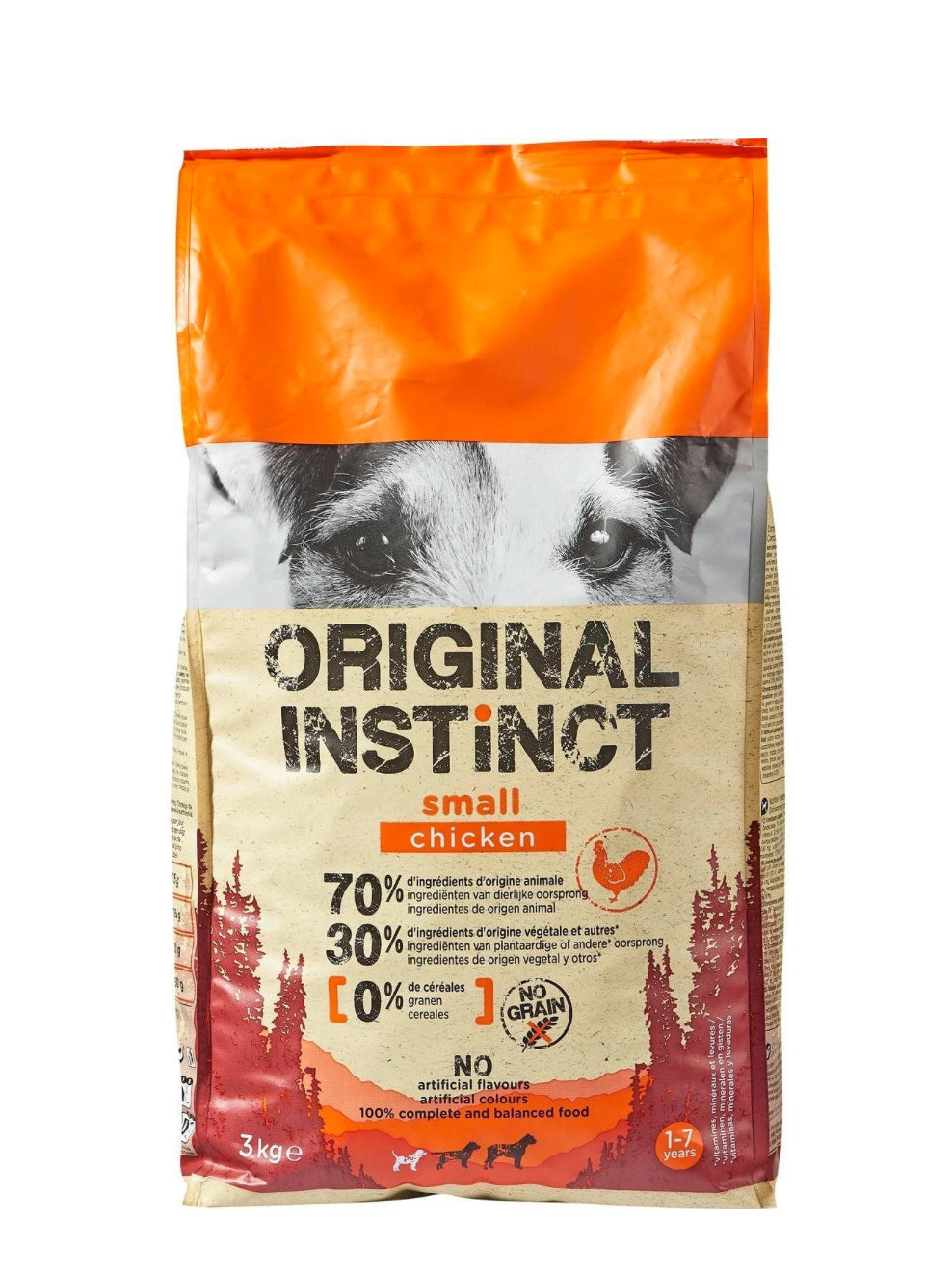 Croquettes pour chien Adulte mini au poulet 3kg