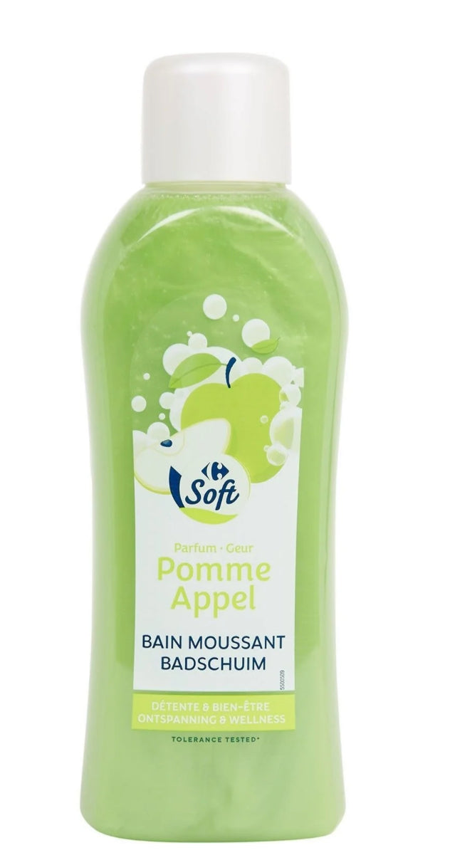 Bain moussant parfum pomme CARREFOUR SOFT
1L