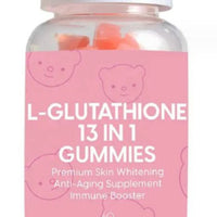 L-glutathion Collagène 13 en 1 Gummies blanchissant la peau 60 Counts DLC: Janv26
