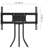 
              AVF Tiga Tripod Combi TV Stand: Swivel, VESA 600x400, Cable Management, 49.6" Height LPEU857888
            