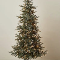 ft Heart&Hand with Magnolia 46" Pre-Lit Indexed Baslam Fir Christmas Tree