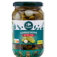 Cornichons extra-fins croquants CARREFOUR CLASSIC' (185g) DLC: Avril26