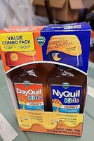 
              Vicks Kids DayQuil & NyQuil Honey Cold & Cough Medicine Liquid - 16 fl oz (473 mL) DLC: Juin25
            