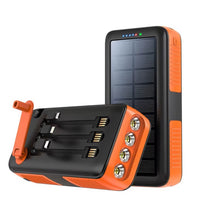 Batterie solaire Portable de 63200mAh avec lampes de poche à charge rapide, batterie externe à manivelle
Share