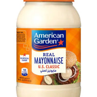 American Garden Original Real Mayonnaise, Gluten Free, Dairy-Free (887ml) DLC: 20Mai25