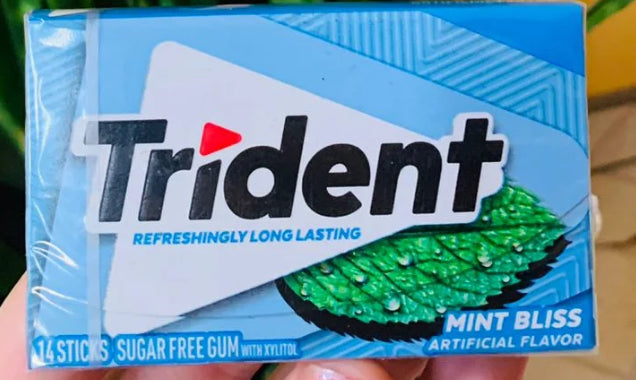 Trident Chicle Importado Mint Bliss DLC: Déc25