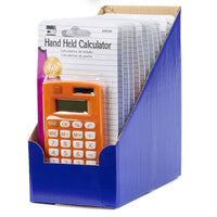 Charles Leonard CHL39100ST Calculatrice à Main 8 Chiffres Couleurs Assorties