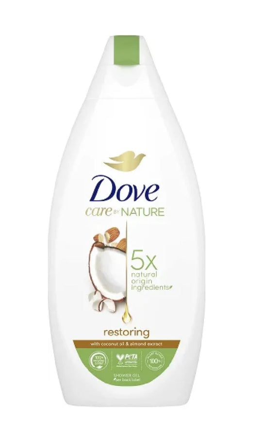DOVE BODY WASH #3297 RESTORING W/COCONUT OIL+ALMON 400ml