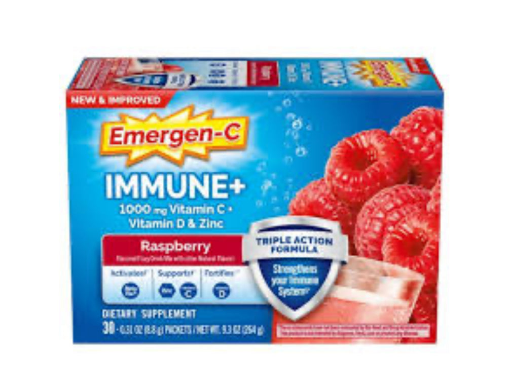 Emergen+ Immune 1000 mg Vitamine D & Zinc (30 Sachets) DLC: Mai25