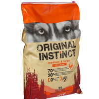 Croquettes pour chien Adulte medium/maxi au poulet ORIGINAL INSTINCT 10kg