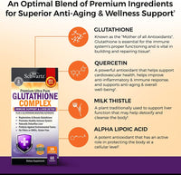 
              (Copie) Complément de glutathion Détox du foie avec quercétine Vitamine C Chardon-Marie Acide alpha-lipoïque Complément de foie et pilules de soutien immunitaire -défense immunitaire naturelle et nettoyage du foie (500 mg 60 ct) DLC: Mars27 Congo
            