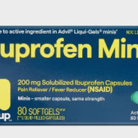 Ibuprofen Mini Gelcaps (NSAID) - (80ct) DLC: NOV25