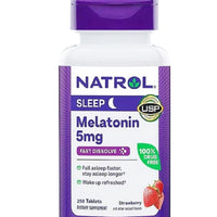 Natrol® Melatonin 5 mg, Fast Dissolve (250 Tablets) DLC: Août25 Congo