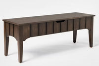 
              Palma Wood Base Storage Ottoman Dark Brown - Threshold designed with Studio McGee LPEU844617
            