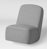 
              Floor Lounge Dorm Chair Gray - Room Essentials
            