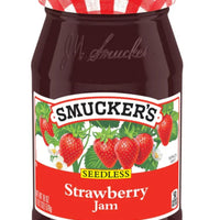 SMUCKER'S - CONFITURE DE FRAISE SANS PÉPINS 907g DLC: Août26
