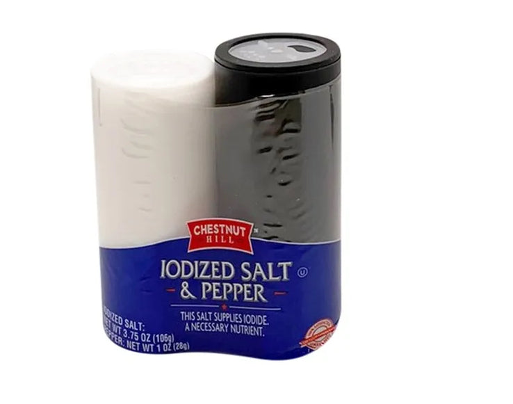 CHESTNUT HILL Iodized Salt & Pepper Shakers Set (21.2 g)