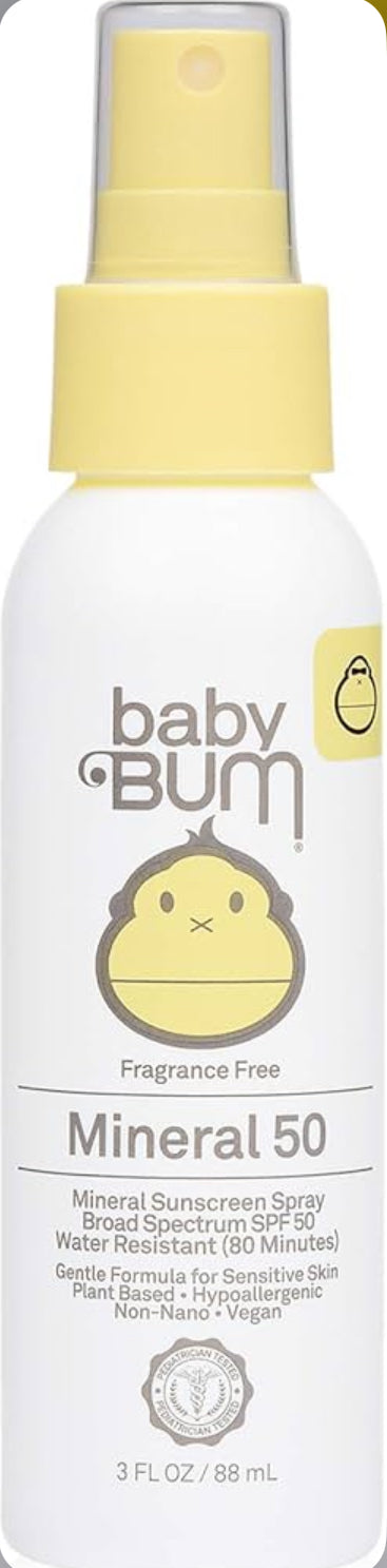Baby Bum Sunscreen Spray SPF 50 - 3 fl oz