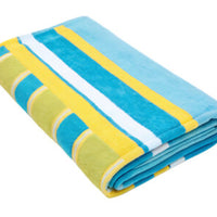 ALOK 100% Cotton Beach Towel Oversized Soft Velour Finish Absorbent 40” x 72”
highcottonclothingexchange