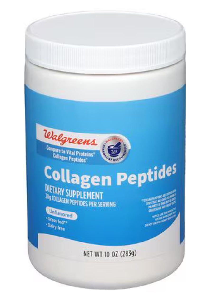 Walgreens Collagen Peptides Unflavored, 10.0 oz (283g) DLC: Janv27