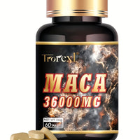 Maca orgánica -60 tabletas Raíz de masaca peruana gelatinizada 100% 36000 mg DLC: Avril27