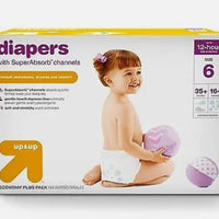 Diapers Economy Plus Pack - Size 6 - 82ct - up & up