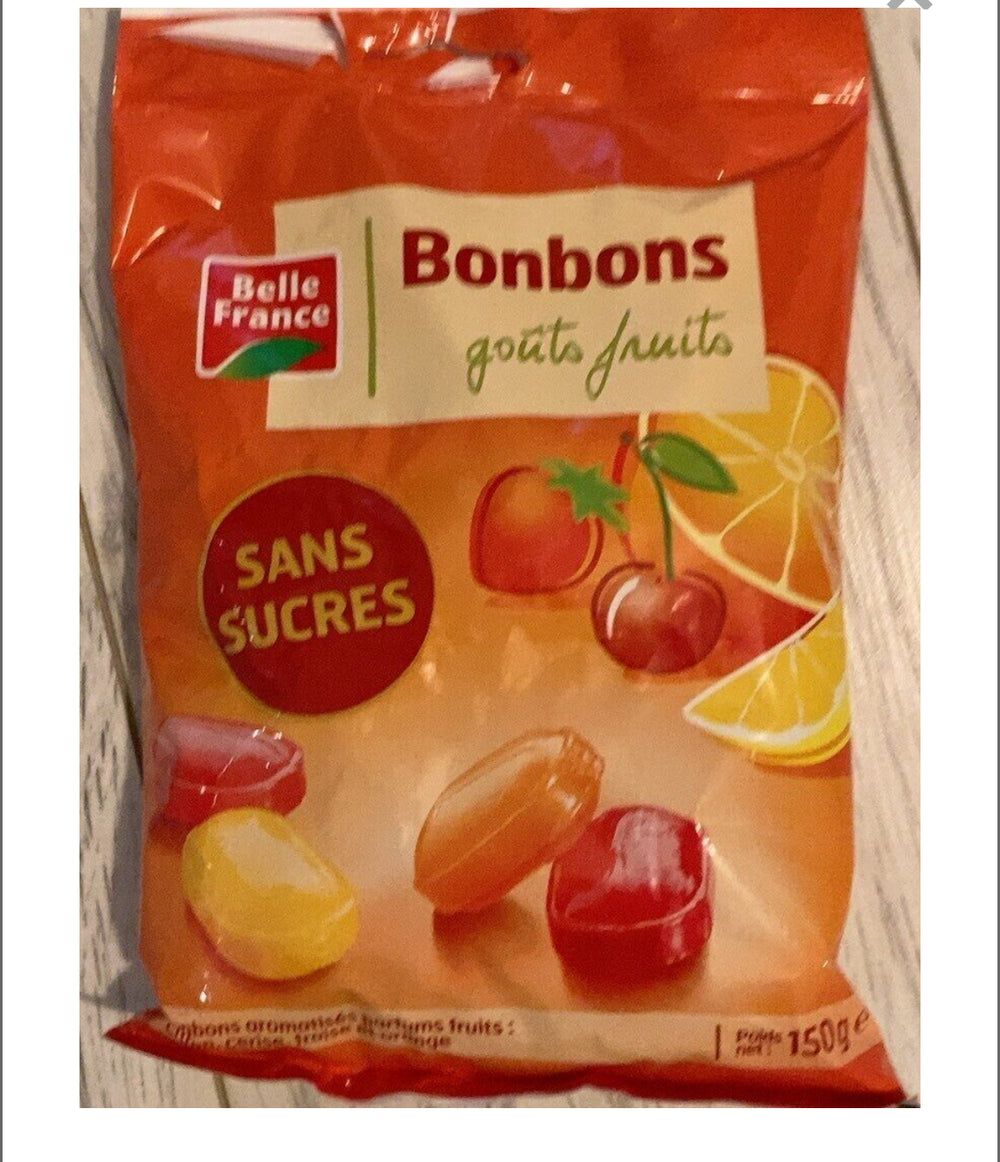 Bonbons goûts fruits - Belle France - 150 g DLC: Oct25