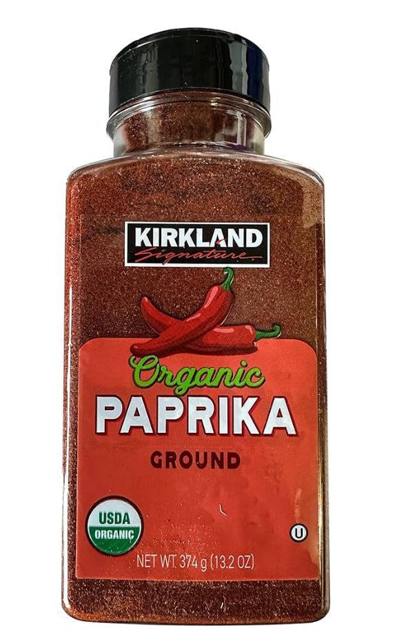 Kirkland Signature Organic Ground Paprika, 13.2 Ounce 34 g DLC: Sept25