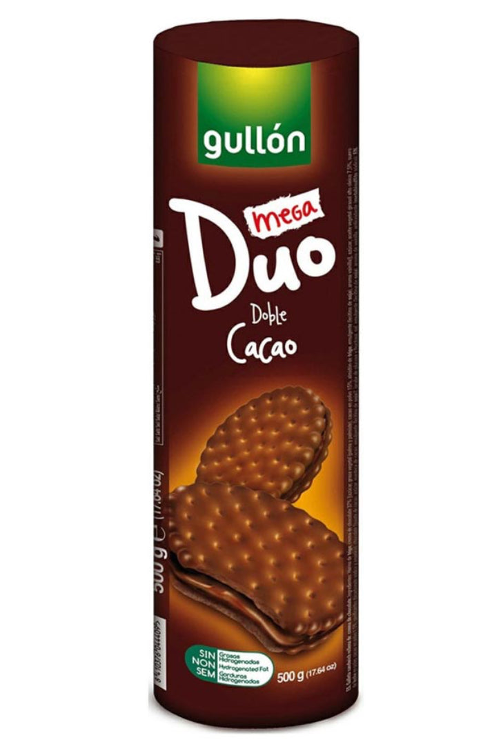 GULLON MEGA DUO DOUBLE TEMPT (500GR) 26/06/26