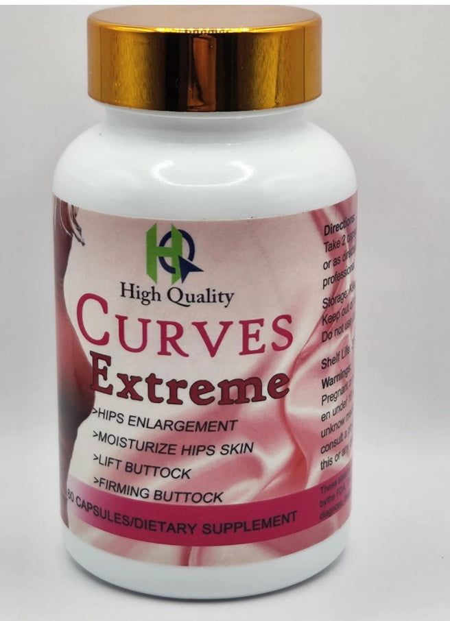 Curves Extreme Pills Buttock et Hip Enhancement 60 Capsules DLC: Janv27