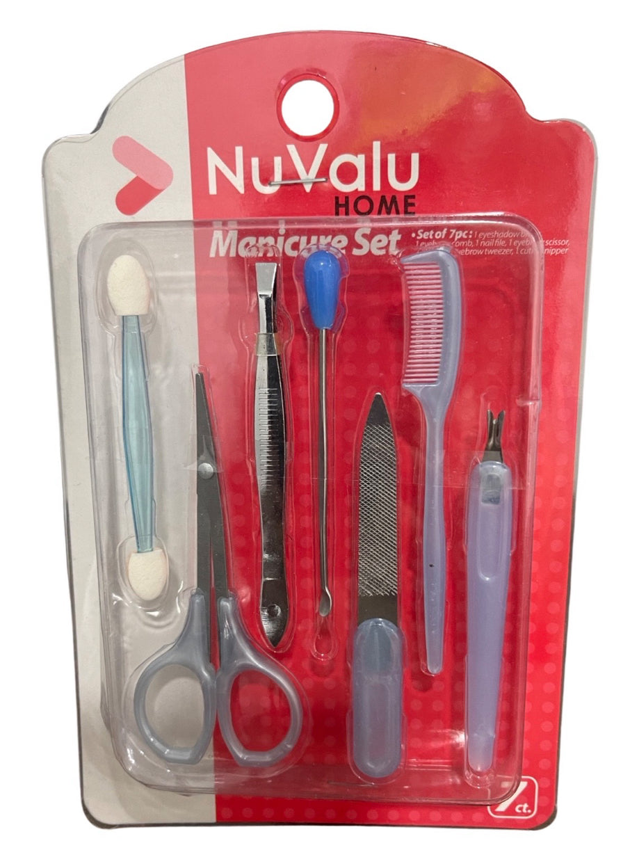 Nuvalu Manicure Set 7pcs Set