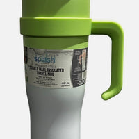 Splash Double Wall Insulated Stainless Steel Bottle Mug (40 oz)