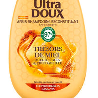GARNIER - ULTRA DOUX APRÈS-SHAMPOOING RECONSTITUANT TRÉSORS DE MIEL, 200ML