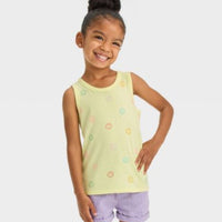 Toddler Boys' Tank Top - Cat & Jack Bright Yellow 5T