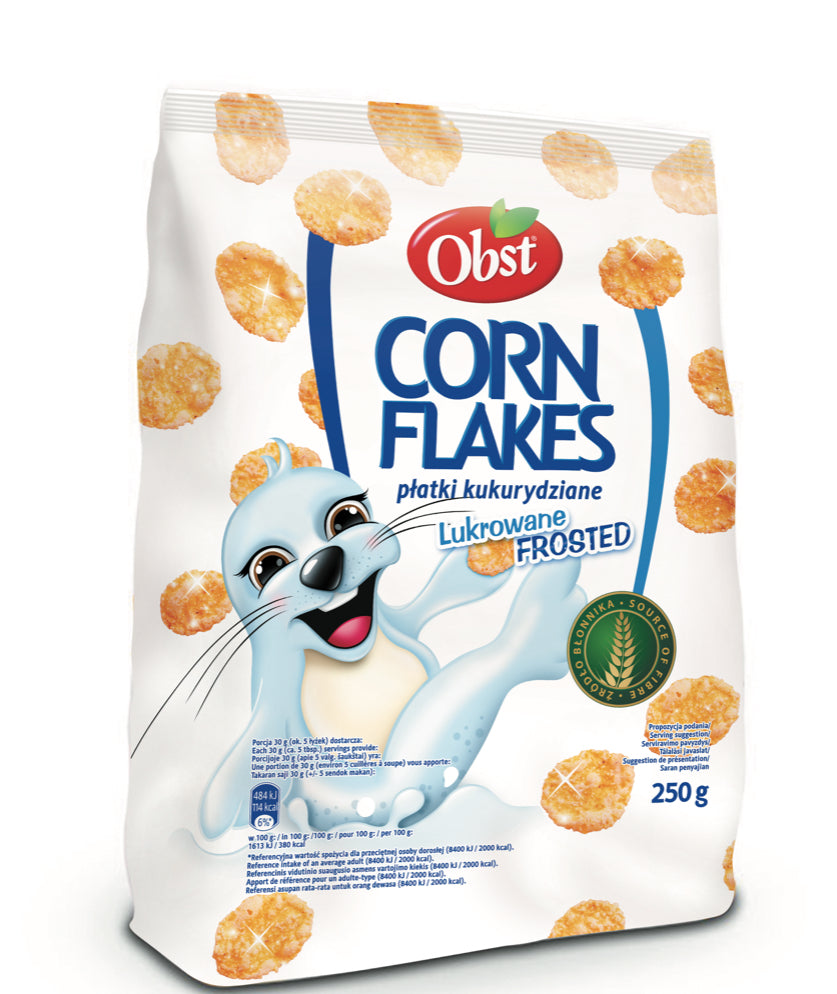 Corn Flakes Frosted
obst 250g DLC: Janv26