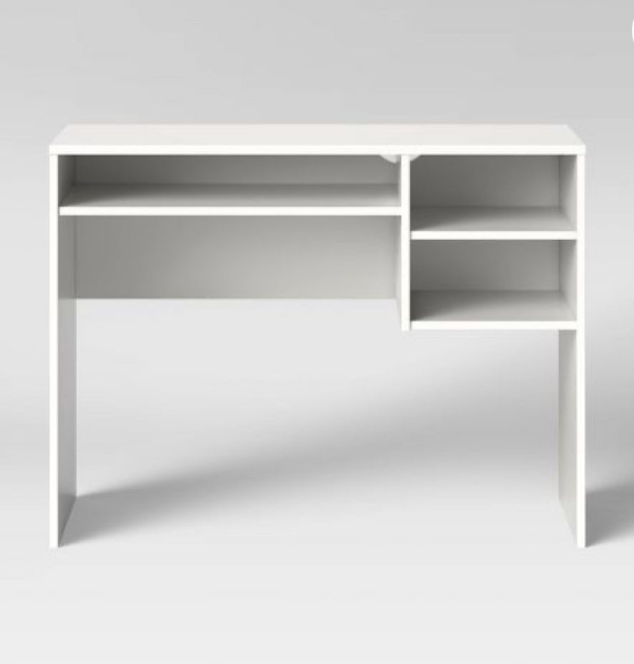 Student Writing Desk with Storage White - Room Essentials MM
