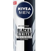 Déodorant spray invisible for black & white power Nivea Men 200ml