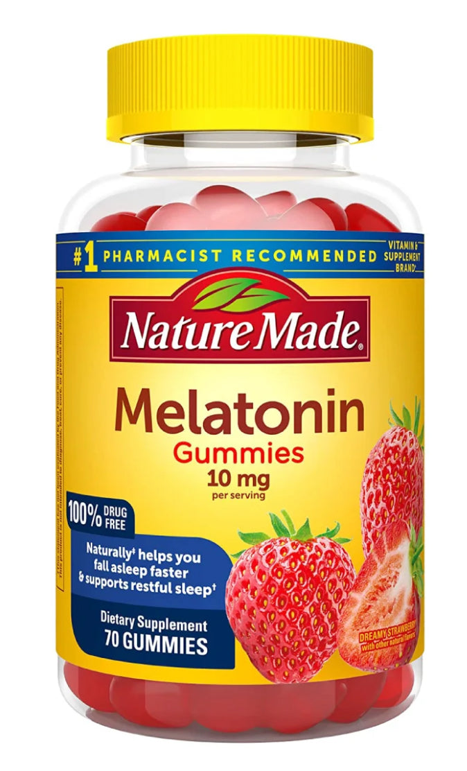 Nature Made Melatonina 70 Gomitas 10mg DLC: Août26
