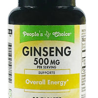 GINSENG 500 mg/dose 250 mg/comprimé 30 comprimés booster d'endurance énergétique
