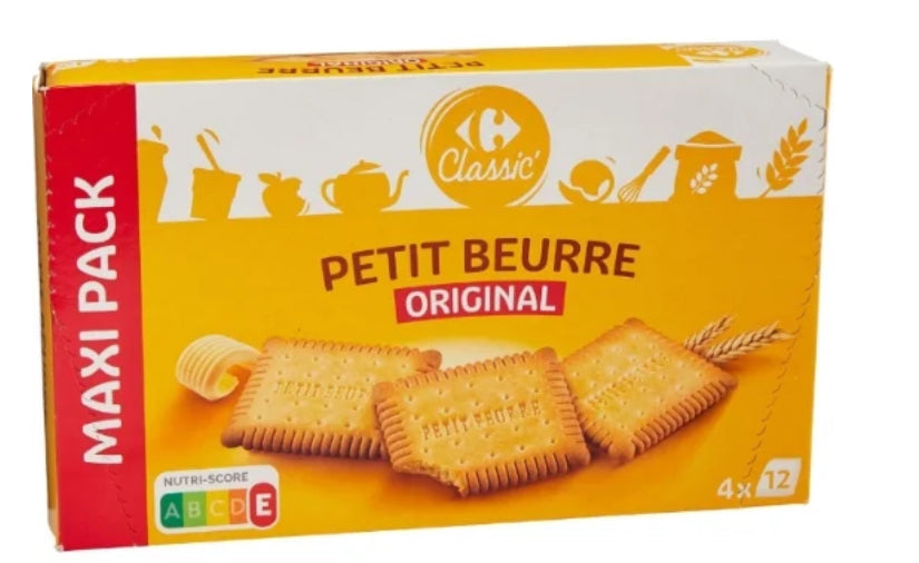 Biscuits Petit Beurre Original CARREFOUR CLASSIC' (400g) DLC: Nov25