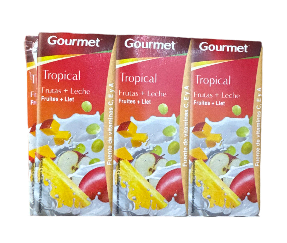 Zumo Gourmet en Leche Tropical (6 x 200 ml) DLC: Oct25